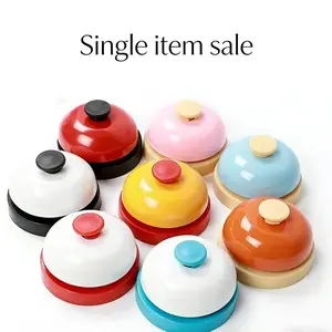 Quick-Answer Bell with Matching Handbell, Kittens and Pet Summoning Call Button Teaching Tool for Home