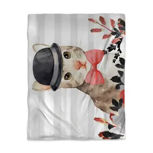 360 Stand Twin Size Decorative Duvet Cover - 3817-HWCT-CH8-1 Model, Whimsical Cat Detective Cartoon Design, Fade-Resistant Machine-Washable Microfiber Face, Pet-Themed Bedding for Home Decor (Cartoon, Machine-Washable, Microfiber Twin Duvet Covers)