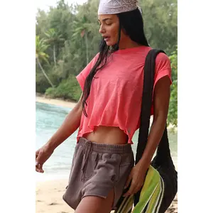 Free People Movement: My Time Tee in Grapefruit