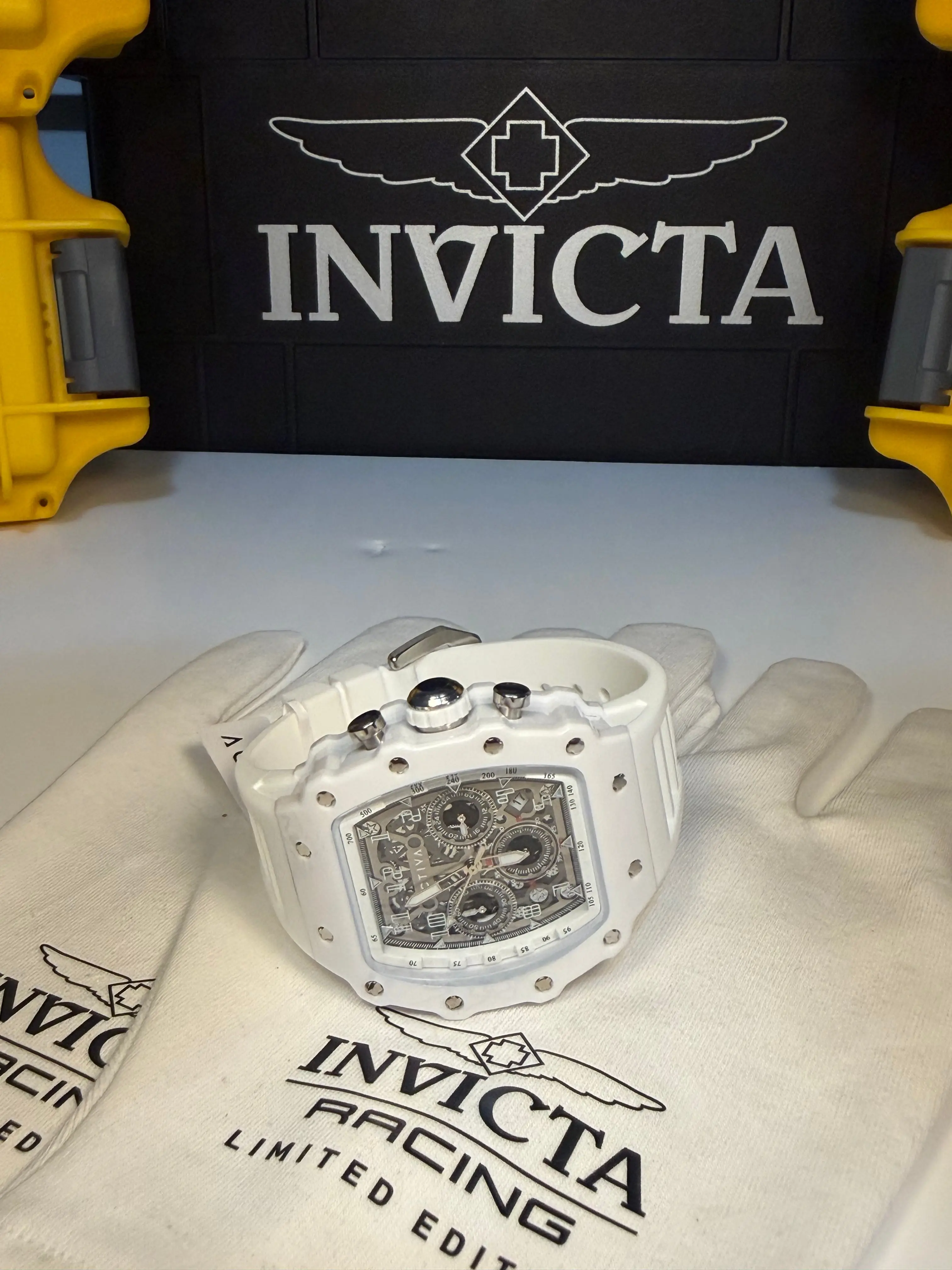 Invicta Activa Fury X (Model ACW2305-006) – 44mm Skeleton Dial