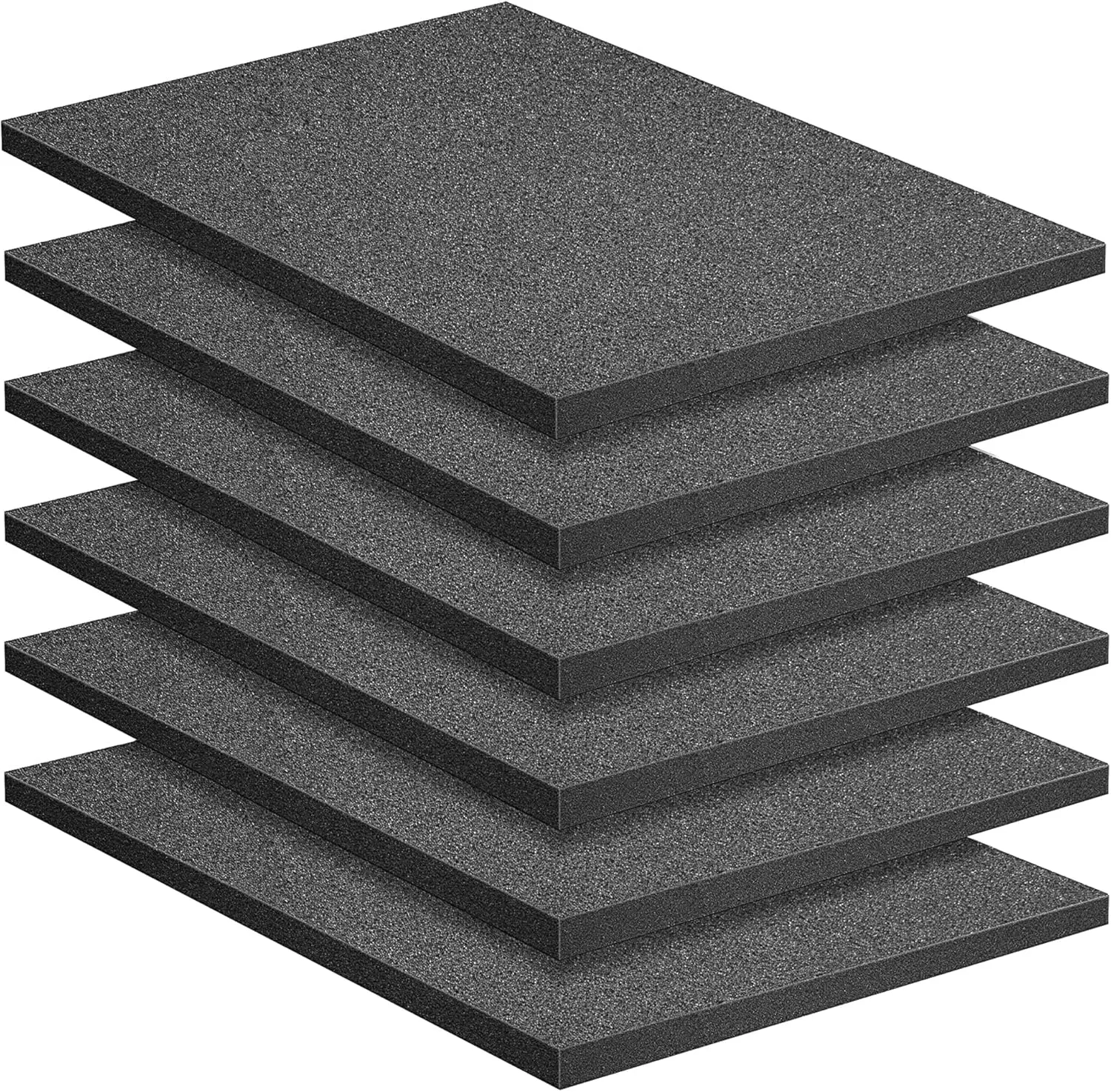 6-Count Polyurethane Sheets, 16x12x1 In Cuttable Inserts - Home Tool Box Pads for Camera Storage and Crafts