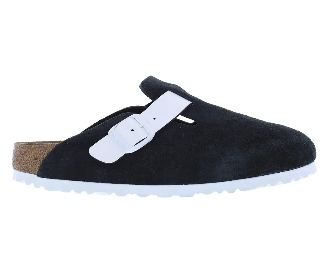 Birkenstock Boston BS Suede Narrow Unisex Shoes Birkenstock Boston BS Suede Narrow Unisex Shoes
