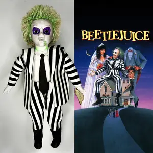 #61 Beetlejuice 18" Character Doll by Erika's Emporium OOAK