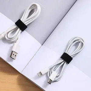 1 Roll Data Line Storage Gadget, Cable Tie Organizer, Computer Harness Wire Strap, Desktop Electrical Wire Routing Fixed Strap