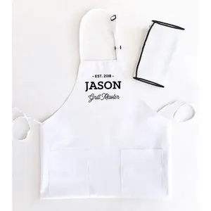 Men's Custom Text Aprons