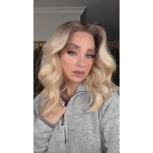 EllaRae | Nina Style Wig | Lace Front Free Part Shoulder Length Blonde Wig