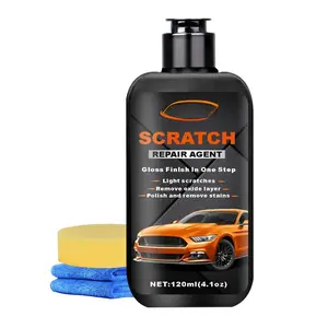 Scratch Remover, Polishing Compound Kit Remove  and Swirl Marks for --, Suvs, Rvs  & Motors Restore Shiny -2026 Upgraded 4.1oz/120ml