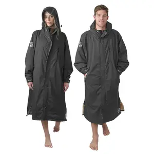 NIXY Adventure Changing Parka for Men - Waterproof Windproof Unisex Oversize Cozy Sherpa Fleece Lined Parka with YKK Zippers & Velcro Cuffs - Adjustable outdoor jacket - Oversized coat with multiple pockets
