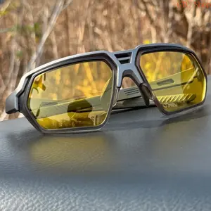 Cycling Sports Sunglasses, Viral Trendy Fashion Outdoor Eyewear, Windproof Durable Impact Resistant Frame, Stylish Personalized Classic Design, Multi-Sport Cycling Golf Running Goggles, Daily Outdoor Athletic Casual Wear Accessory summerwins