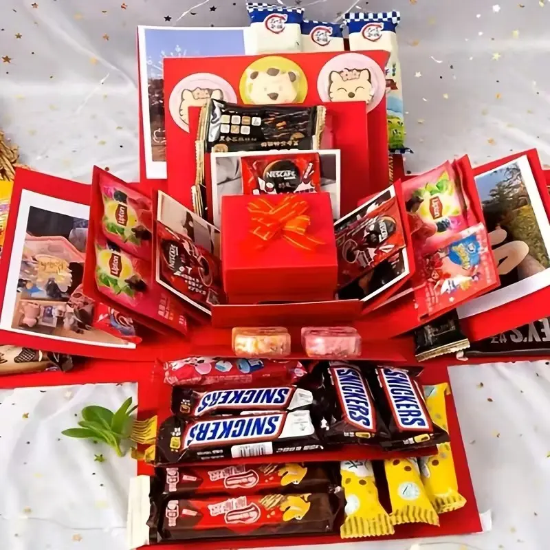 Birthday Wedding Party Gift Packaging Box, Beautiful Gift Box, Gift Box Design, Proposal Surprise Box DIY, Valentine's Day Gift, Anniversary Box, Personalizable Gift Box, Gifts Box, Perfect for Special Occasions