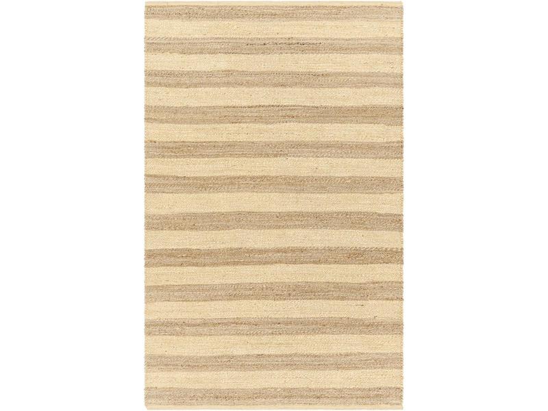 Livabliss ATA2300-576 Atina ATA-2300 Jute Woven Decorative Rug - 5 ft x 7 ft 6 in Rectangular, Rustic, Durable Indoor Area Carpet, Home Decor Rugs