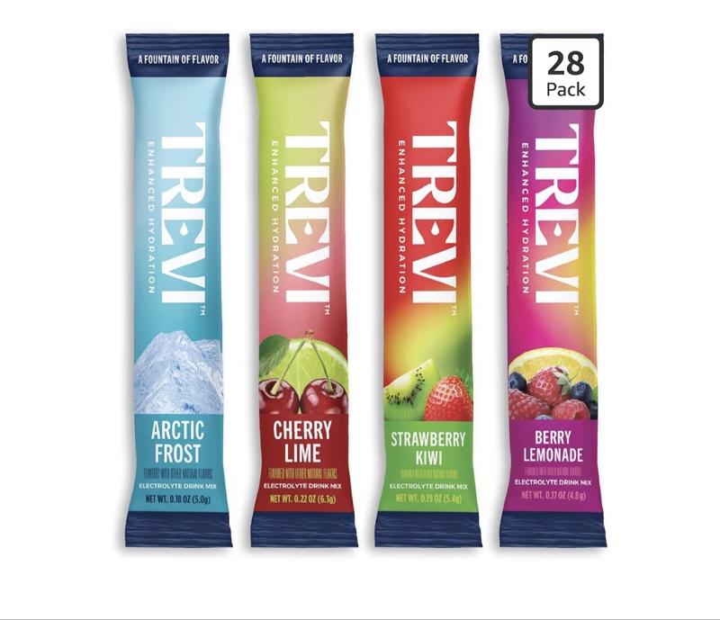 Sugar Free Electrolytes - Drink Mix Hydration Powder Packets - 28 Count - Favorites Variety Pack - Cherry Lime, Strawberry Kiwi, Berry Lemonade, Arctic Frost