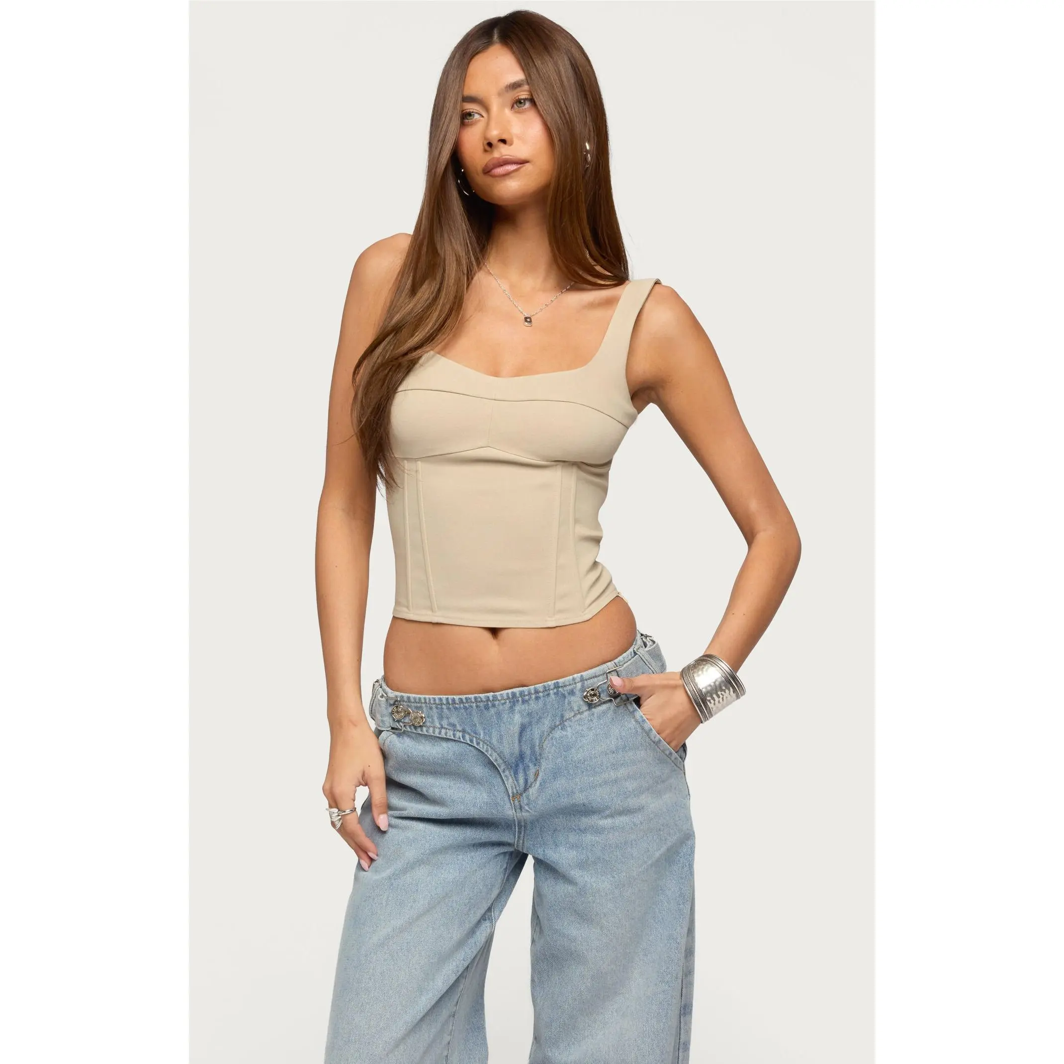 Edikted Women's Awnya Structured Corset