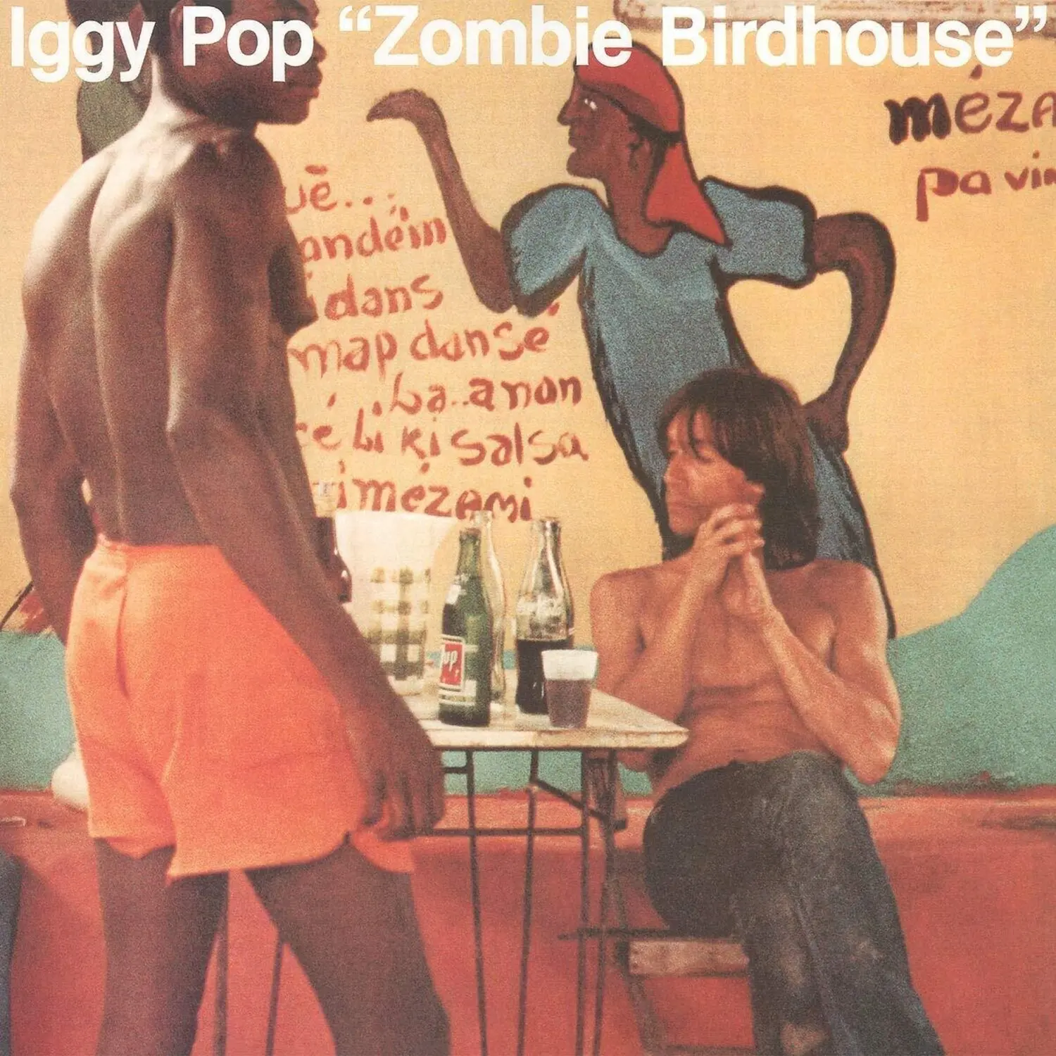 Iggy Pop - Zombie Birdhouse Music Vinyl LP Record, Limited Edition Orange Colored Vinyl