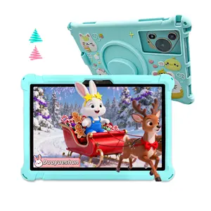 10.1 Inch Children Learning Entertainment Tablet PC, Parental Control & Anti-Drop Design, Safe Fun Digital World, Perfect Halloween Gift, No Adapter Needed
