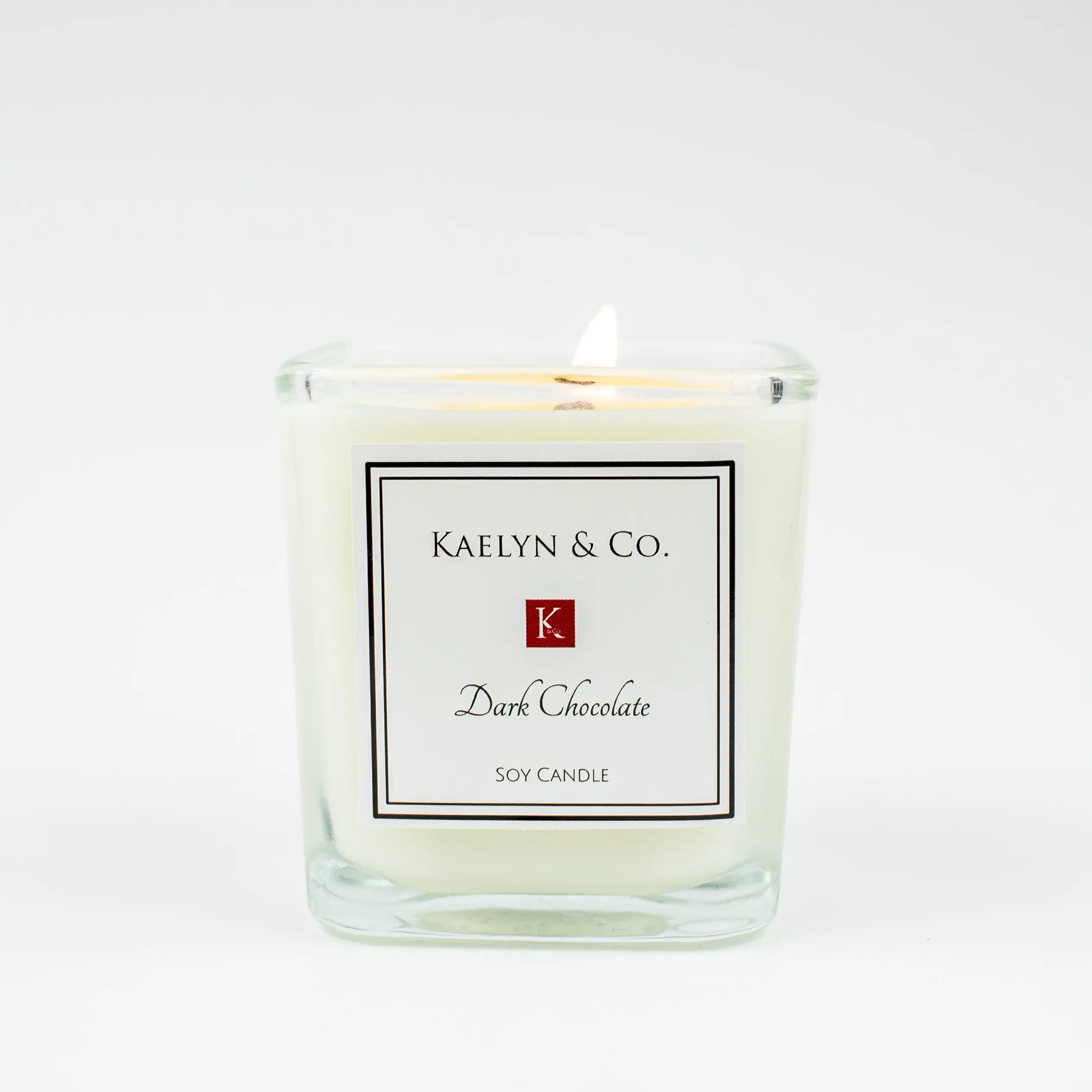 Dark Chocolate Small Cube Candle