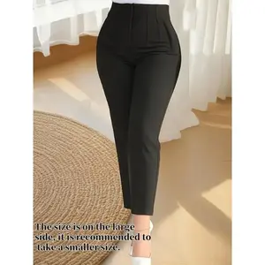 Versatile Slim-Fit Suit Pants – Elegant Style for Women – Stylish & Comfortable – Suitable for Office & Casual Wear – A Perfect Gift for Fashionable Women