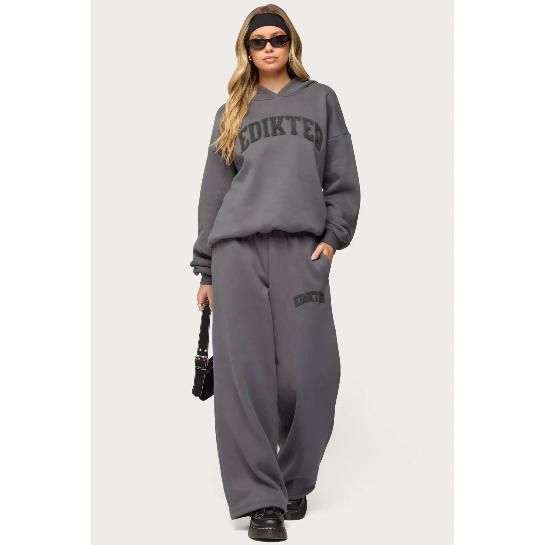Edikted To You Wide Leg Sweatpants