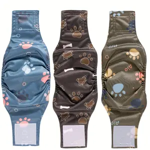 Newly Designed Washable And Reusable Cloth Diapers for Male Dogs, Ensuring Safety And Hygiene While Preventing Unwanted Behaviors