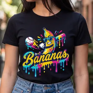 Savannah Banana  , Savannah Baseball Graphic, Funny Banana Shirt Design, Baseball Lover,School Mascot Clipart