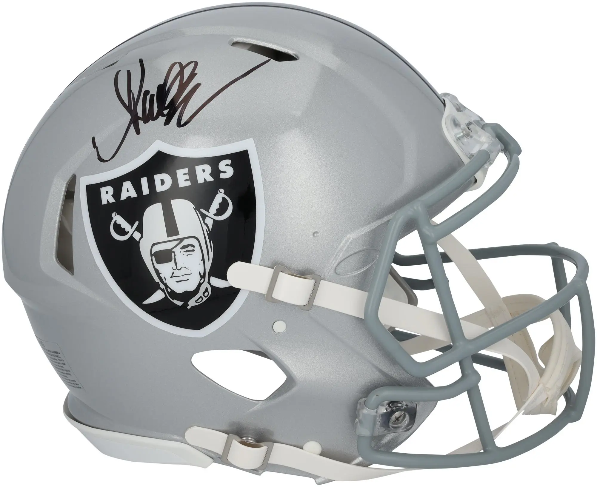 Marcus Allen Los Angeles Raiders Autographed Riddell Speed Authentic Helmet - Fanatics Authentic Certified