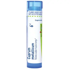 Boiron Cuprum Metallicum 6C Homeopathic Medicine for Leg & Muscle Cramps - 80 Pellets