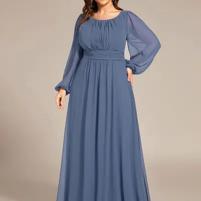 sachin and babi light blue dress Empire Waist Dresses For Body Types main image 1