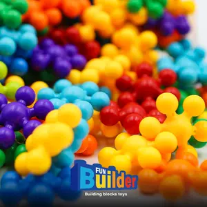 200 Piece Fun Building Snowflake Blocks Set, Educational Toy for Kids, Creative Playset, Perfect Gift Idea, Model Xinghao 188-641D