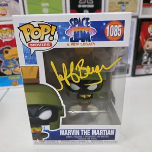 Funko Pop! Marvin the Martian #1085 Signed be Jeff Bergman