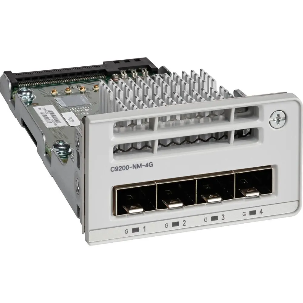 Cisco Catalyst 9200 4-Port Gigabit Ethernet Network Module