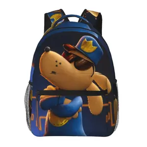 Large Capacity Dog man Travel Backpack Laptop Dogman Backpack Carry On Dogman books series Backpack Cute Cartoon Casual Daypack Business Work Bag for Teens, Colleagues & Holiday Gifts