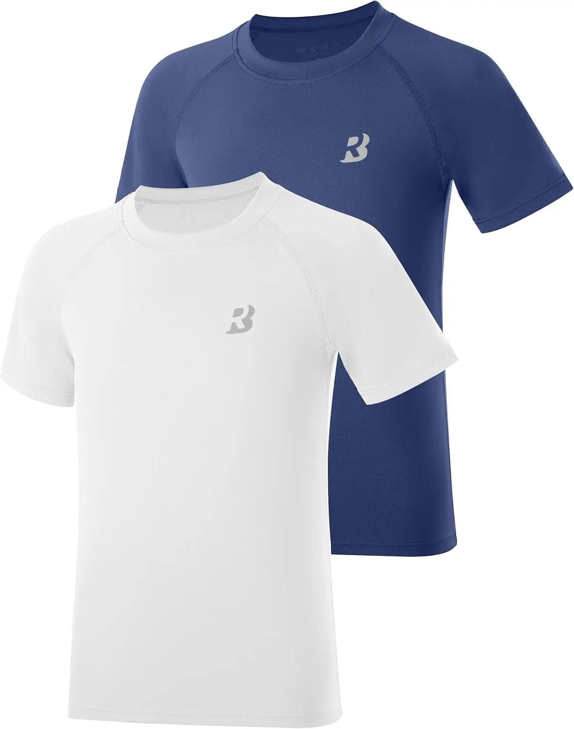 Navy Blue+white