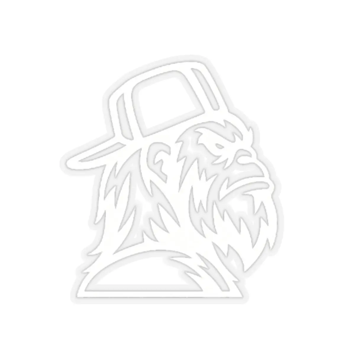 Sasquatch Offroad Sticker, 4x4 Nature Decor, Truck Decal, Mudd & Metal Apparel, Wilderness Camper Gift, Yeti Vinyl Label, Bigfoot Kiss-Cut Sticker
