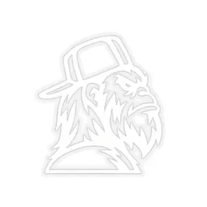 Sasquatch Offroad Sticker, 4x4 Nature Decor, Truck Decal, Mudd & Metal Apparel, Wilderness Camper Gift, Yeti Vinyl Label, Bigfoot Kiss-Cut Sticker