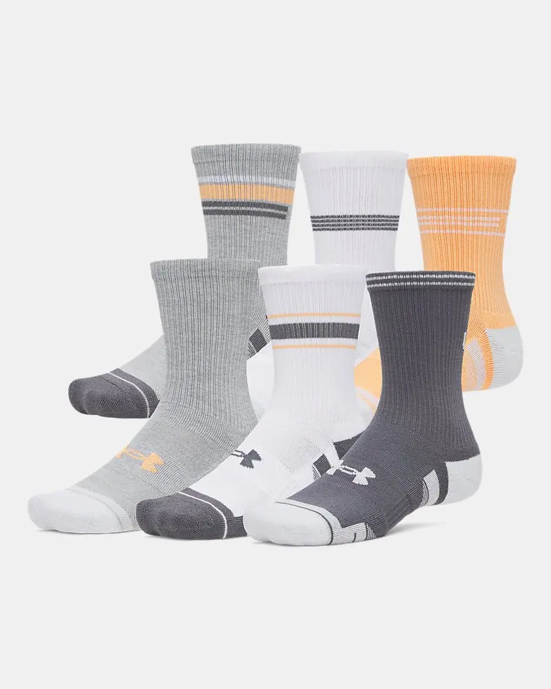 Under Armour Performance Tech™ Unisex 6-Pack Crew Socks