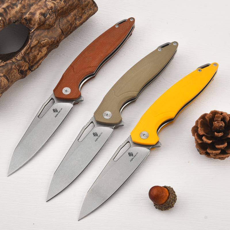 [Baipi] High-end outdoor multi-functional tactical knife, portable knife folding knife G10 non-slip handle N690 stainless steel material, anti-corrosion and wear-resistant high-performance household outdoor multi-functional folding knife