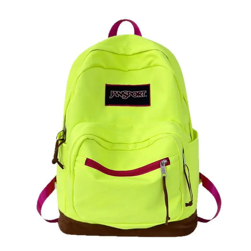 JanSport Classic Suede Bottom Backpack, Casual Student Backpack for Teen Boys & Girls, Multi Solid Color Options, Back To School Supplies, Ideal Daily Travel Bookbag, Perfect Gift for Family, Friends and Students