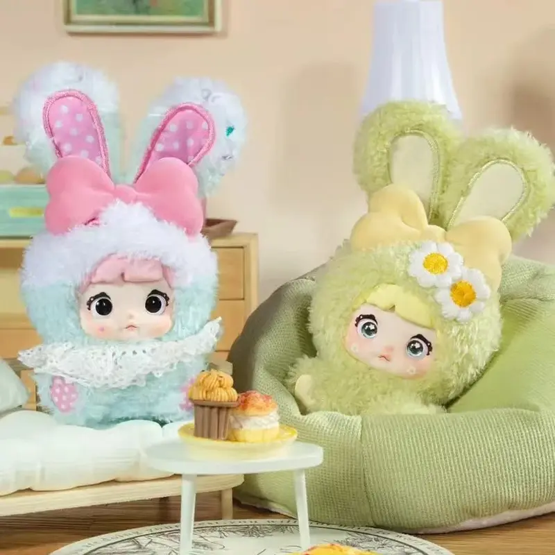 Nommi baby Sweetheart Bunny Series Mystery Box, Mystery Box Toy, Cute Collectible Toys, Girl Birthday Party Gift, Desktop Decoration, Sealed Hobby Box, Collectible Blind Pack, Blind Bag Collectible