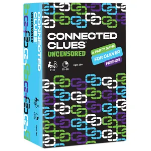 Connected Clues Uncensored - A Party Game for Clever Friends | Phrase Guessing Fun Based on The Popular Before and After Game Show Category