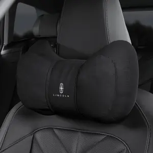 Car Headrest Neck Support Seat Lumbar Cushion Neck Pillow For Lincoln Navigator Continental Nautilus Aviator MKZ MKX MKC MKT MKS Corsair Mark E