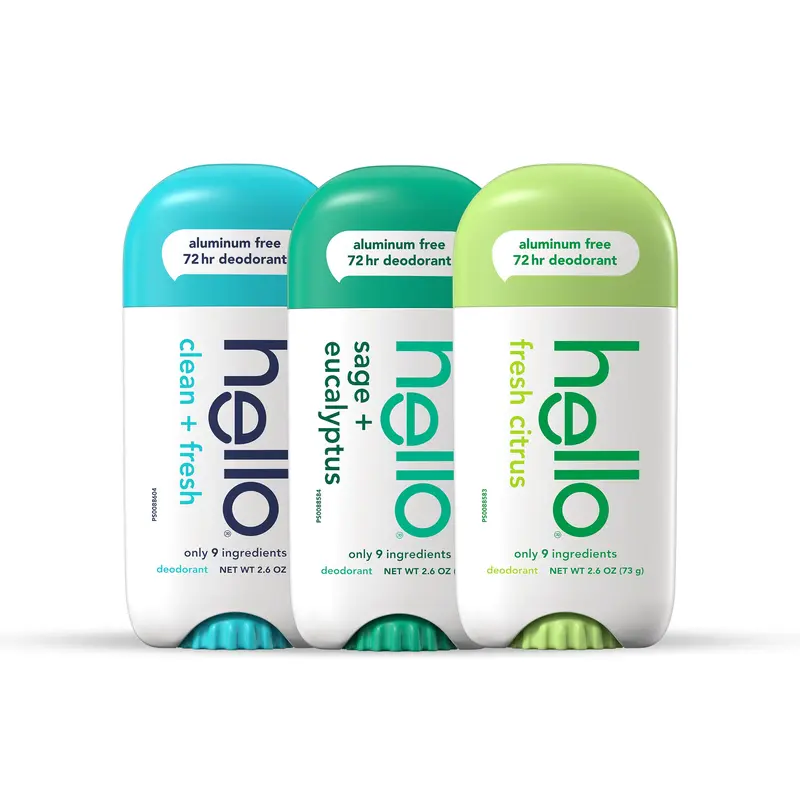 hello best of hello deodorant set