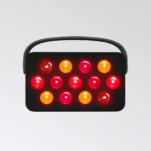 AuroraBox Pro Portable | Targeted 5-Wavelength Red Light Therapy Device – Red & Near-Infrared Light Panel (630nm, 660nm, 810nm, 830nm, 850nm) – Compact, Travel-Ready for Wellness, Recovery, Joint Pain Relief