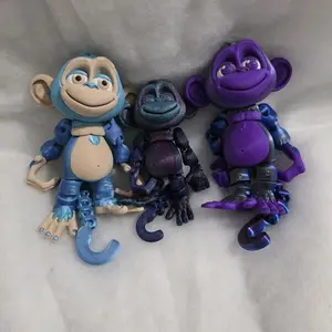 OTS - Monkeys, 3d printed, articulated, cute!!