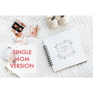 Pregnancy Journal: Minimalist (Single Mom)