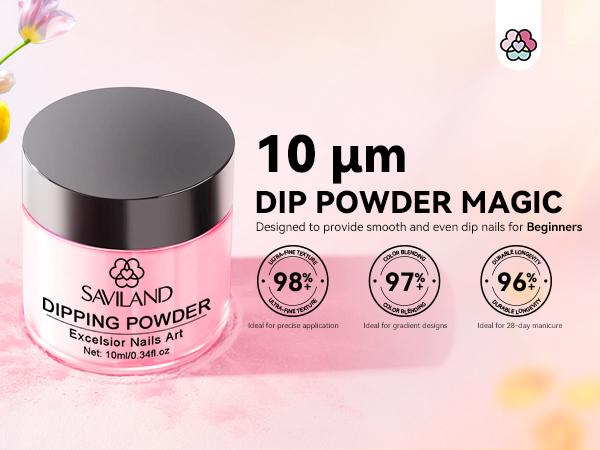 SAVILAND Dip Powder Nail Kit 30PCS: 20 Vibrant Colors with Essential Liquids, No Lamp Needed, Easy-to-Use, Long-Lasting Salon-Quality Nails at Home