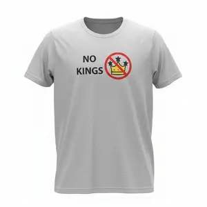 NO KINGS T-Shirt Polyester Athletic Tshirt Cotton