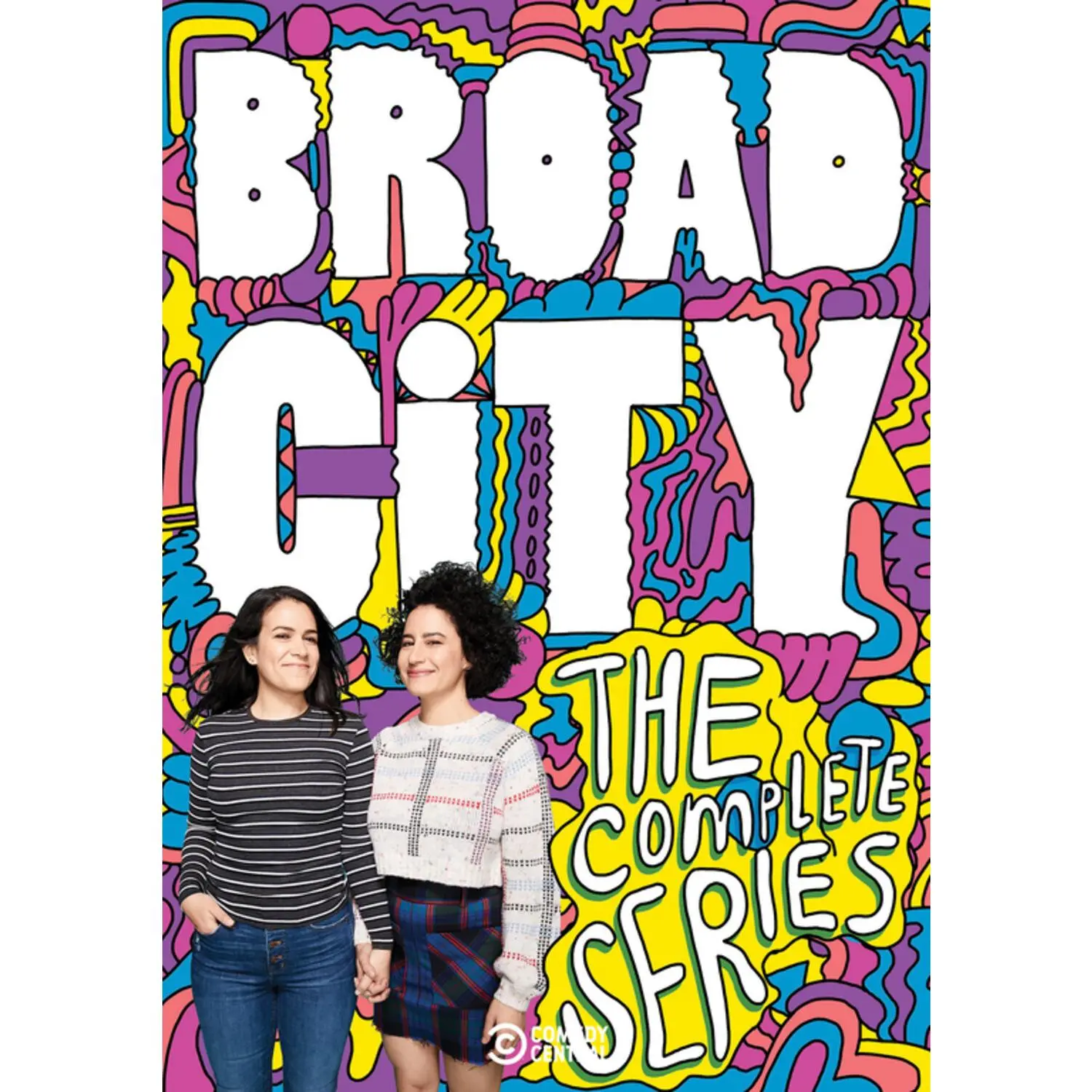 Broad City: The Complete Series Comedy Central TV Comedy DVD Boxed Set (Paramount) - Comediennes Ilana Glazer and Abbi Jacobson, Dolby Digital, Repackaged, English Subtitles, Widescreen, AC-3, Amaray Case, No Age Restriction