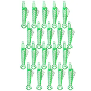 20Pcs Anti-Slip Ergonomic Magnetic Threader, Simple Anti-Shake Sewing Tool, Universal Non-Drop Needle Eye Locator, Embroidery Stitching Aid Accessory