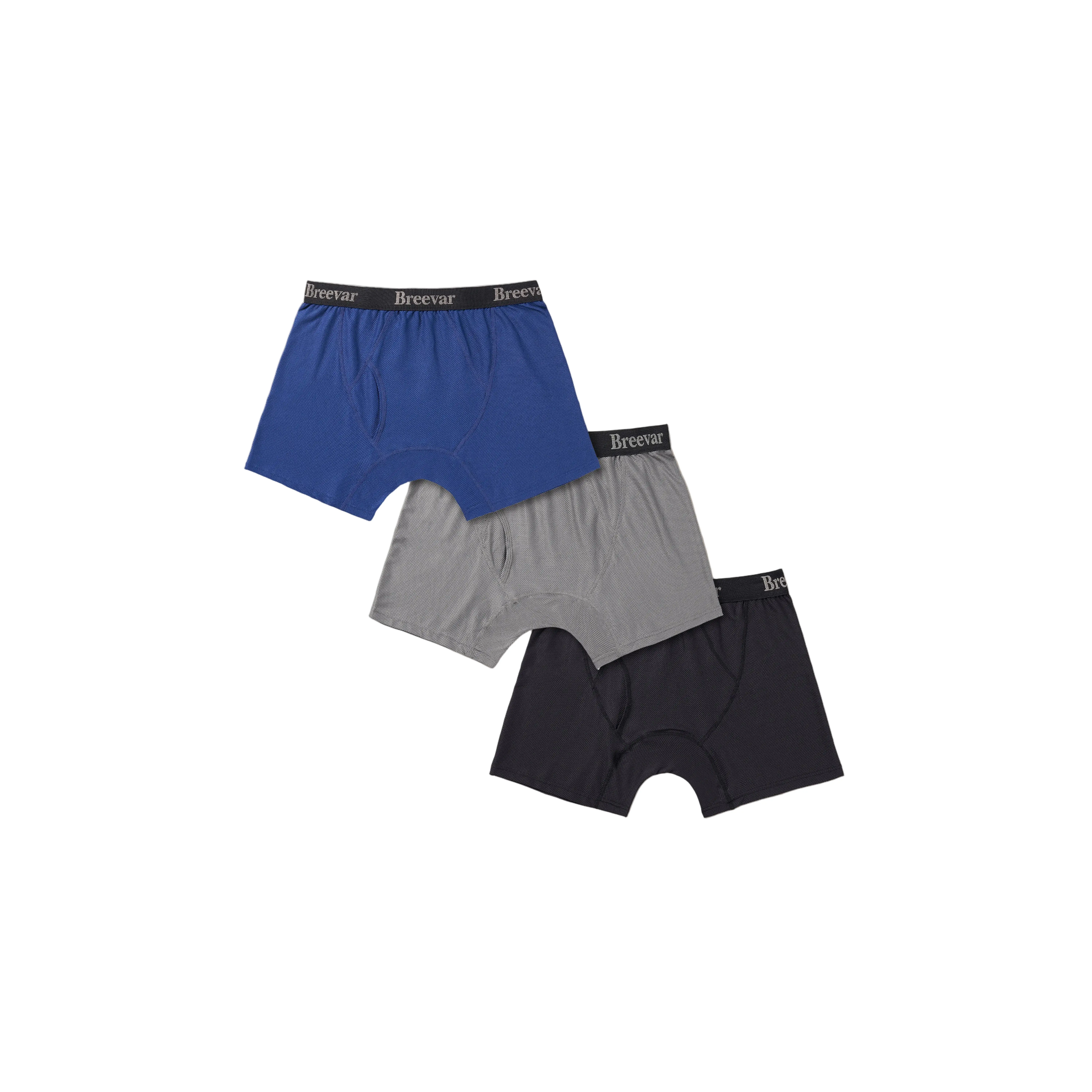 3-Pack Men's Mesh Modal All-Day 2nd Skin Boxer Brief