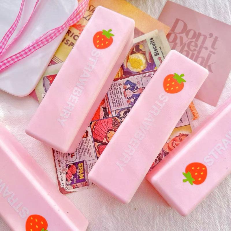 Taba Slow Rising Dumpling Squishy Strawberry Squeeze Toys Pack Sensory Stress Relief Squishies Soft & Stretchy Fidget Toys for Anxiety Relief Easter Party Birthday Favors (Dumpling Squishy Strawberry) #YYC